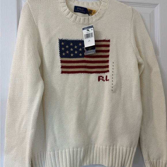 Ralph Lauren Flag Sweater - Picture 9 of 11